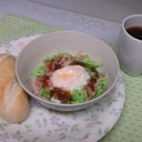 朝ごはんにプチパン♪　+キャベツ卵でココット♪